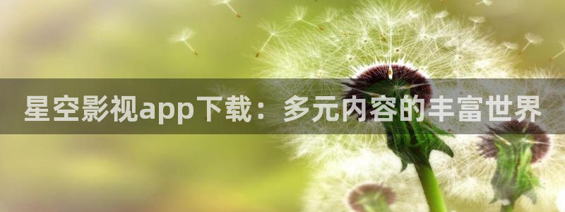 九七电影院手机版最新版本更新内容：星空影视app下载：多元内容的丰富世界